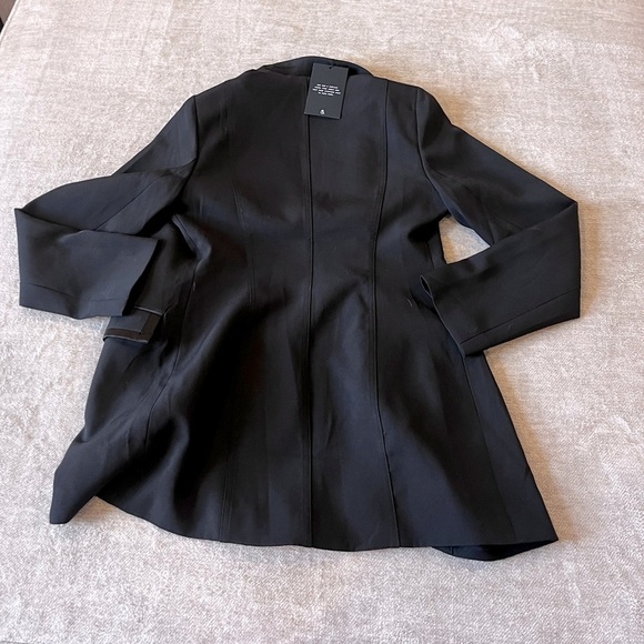 4th & Reckless - BELLA BLAZER in Black Office Siren Boardroom Chic - Picture 6 of 7